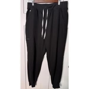 Figs Technical collection black joggers size Large scrubs